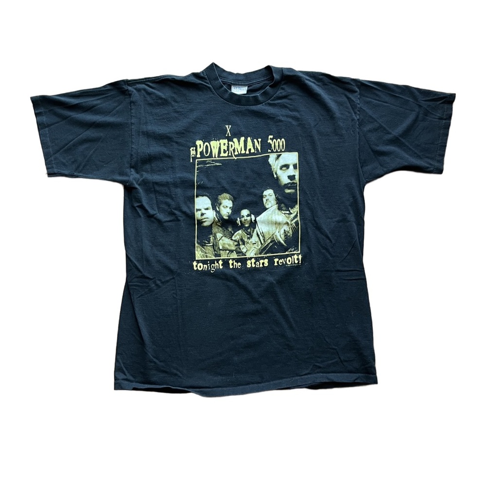 Powerman 5000 Graphic Band Tee - Black